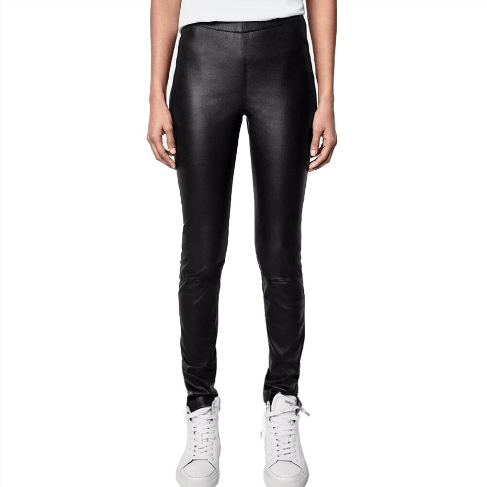 Zadig & Voltaire  Women's Pharel Lambskin Pants